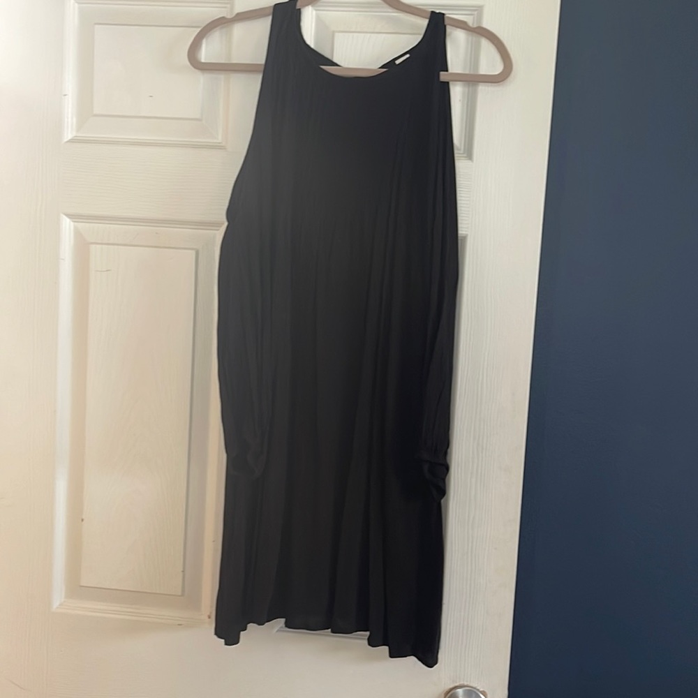 Black casual dress